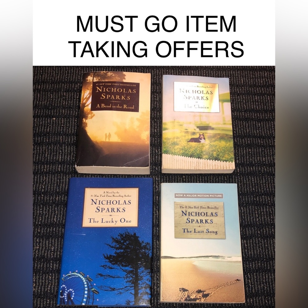 🏋️‍♂️ Nicholas Sparks Book Collection Set ❣️Ship Alone❣️